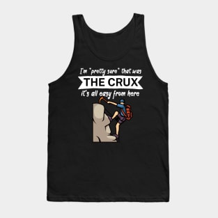 Im pretty sure that was the crux its all easy from here Tank Top